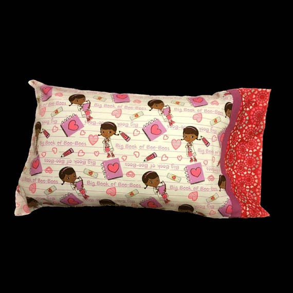 Doc Pillowcase / Girls Pillow case / Doctor Pillow Covering