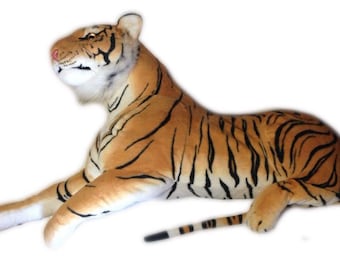 vintage tiger stuffed animal