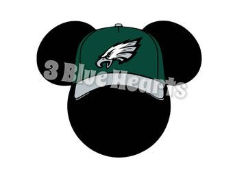 Philadelphia Eagles Mickey Head svg studio dxf pdf jpg png