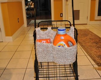 laundry caddy on wheels