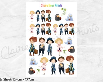 FANTASTIC BEASTS Planner Stickers - Classic sheet