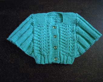 Butterfly sleeve jacket size 12 months
