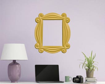 FRIENDS Peephole Frame Wall Decal, Friends TV Show, Friends TV Show Gift, Best Friend Gift, Friendship Gift, Bridal Shower, Style 1