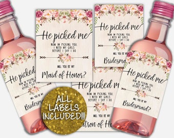 Wine label | Etsy