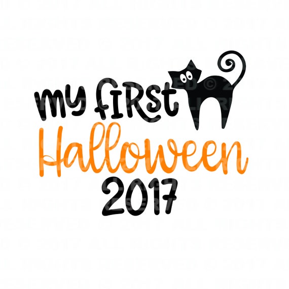 Download My First Halloween Cuttable cut file svg file svg cut file