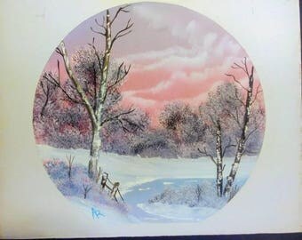 Wintery Scene