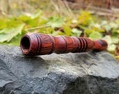 Cocobolo and Teak Chillum pipe, chillum, pipe for smokers