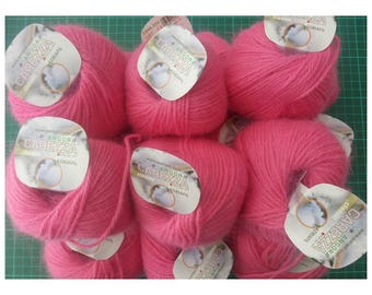 Adriafil YARN LOT 1202-Caress-Angora (15 balls)