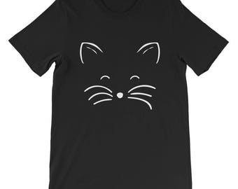 Cute cat shirt | Etsy