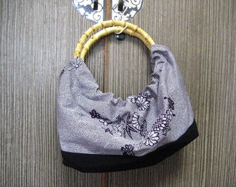 Granny bag made with antique kimono