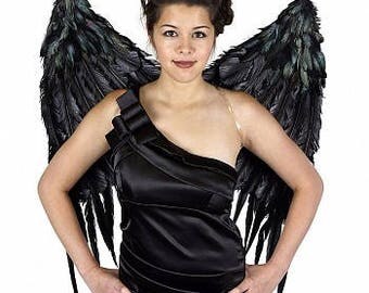 Large Maleficent Inspired Feather Wings