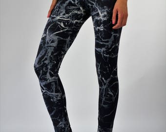 Marble leggings/Leggings/ Yoga Leggings/Pilates Leggings/Brazilian Leggings/Suistainable pants/ Women Yoga Leggings/Comfortable Pants/Tights