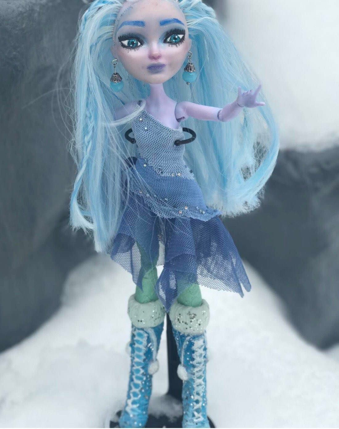 Ice Queen Custom Ever After High Doll