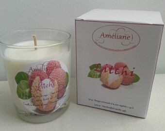 Bougie parfumée au Litchi
