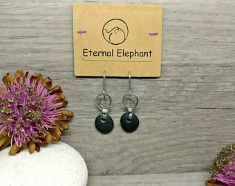 Tribal Beach Stone Earrings From Lake Superior