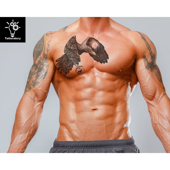 eagle temporary tattoo eagle tattoo men temporary tattoo large eagle temporary tattoo eagle tattoo men temporary tattoo large
