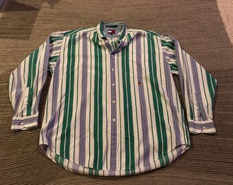 Vintage 90s Tommy Hilfiger Button Down