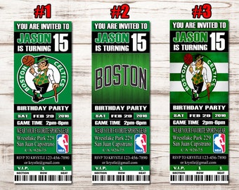 Boston celtics party | Etsy