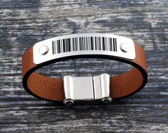 barcode jewelry bracelet