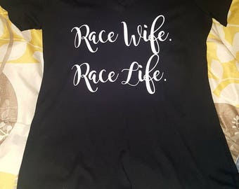 race wife shirt