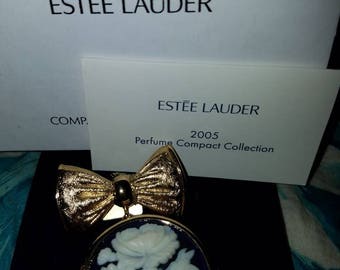 Estee Lauder Cameo solid perfume compact 2005 Youth Dew