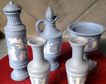 Avon Vintage Grecian Themed Bath Accessories/Collectibles