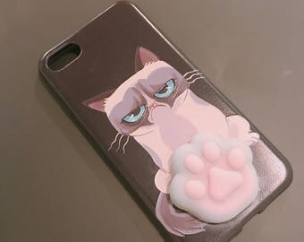 Squishy Paw Grumpy Cat Phone Case / iPhone 7