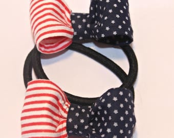 patriotic hair ties