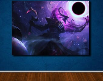 LEAGUE OF LEGENDS Tresh poster canvas wall art, wall decor, home decor, print A1 A2 A3 A4 sizes, big framed poster, gift for him, birthday