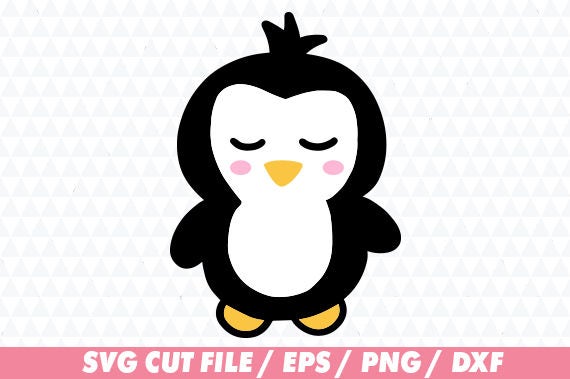 Penguin svg Penguin cricut Cute svg Cute cricut Baby svg