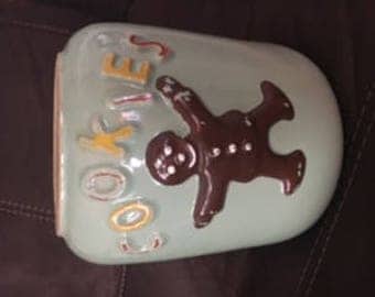 Vintage Gingerbread Cookie Jar