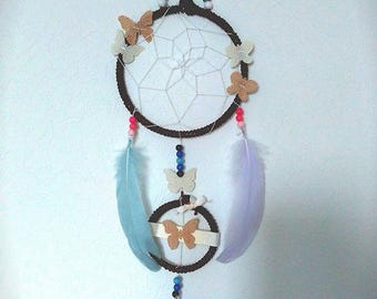 Butterfly Dream Catcher natural tone