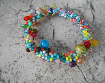 NEW: Grappolo colors No. 1 beaded Bracelet