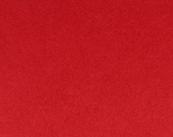 Felt 1 mm cutting red - 30 x 30 cm - Ref 13070042