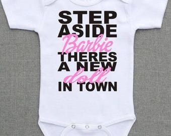 Custom made hand printed baby vest