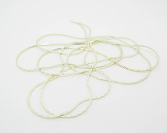 silver plate 1 m chain 1 mm (l444)