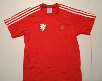 Netherlands Holland Adidas T Shirt Football Soccer Europe Vintage 1998 - Men Size S