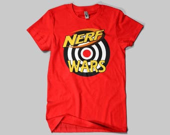 nerf war birthday shirt