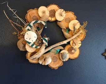 Beach themed wreath