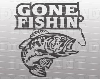 Free Free 163 Gone Fishing Memorial Svg SVG PNG EPS DXF File