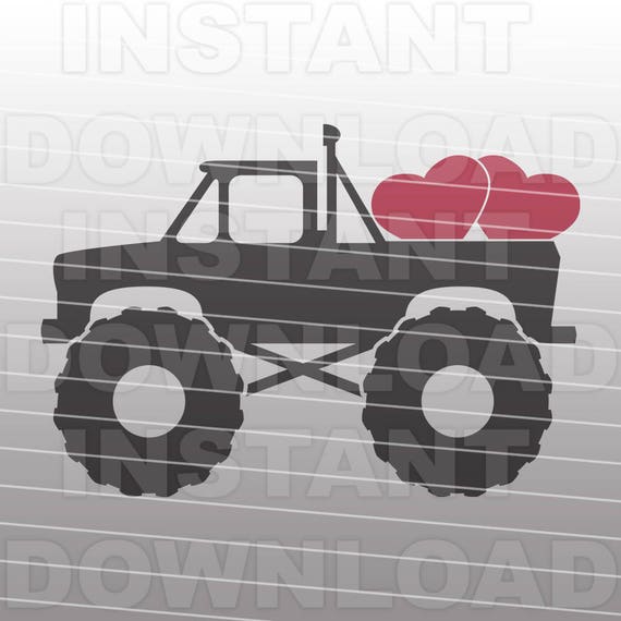 Free Free 339 Monster Truck Valentine Svg SVG PNG EPS DXF File