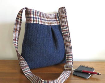 Handmade upcycled handbags accessories & plush by FeltSewGood