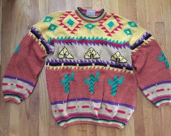 Southwest sweater | Etsy