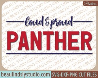 Panther SVG, Panther Team SVG, Team Sport SVG File, Any Sport svg, Football Mom svg, svg File For Silhouette, svg File For Cricut Project