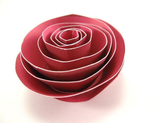 DIY Tutorial: Making Paper or Cardboard Flowers
