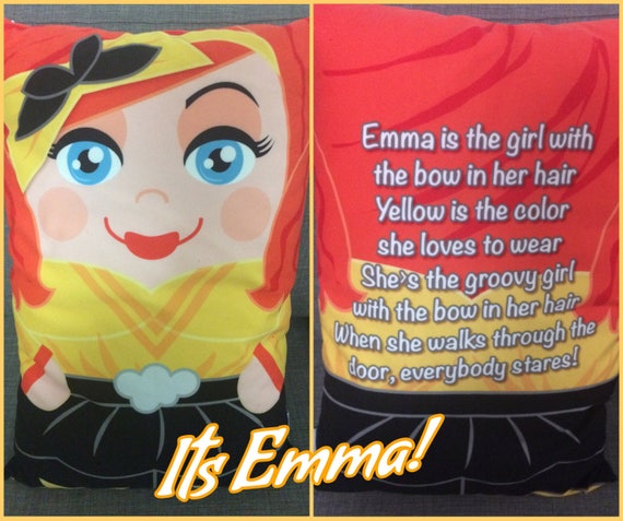 Emma 'Hero Hugger' Decorative Pillowcase Custom Design