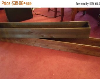 PICK ME SALE 3,4,5,6 ft/ candy bar , smores bar , planter box ,rustic wedding , wedding reception , table centerpiece , wedding decorations,