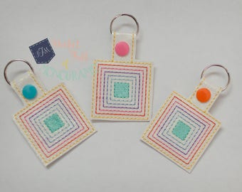 LulaRoe key chain bag tag