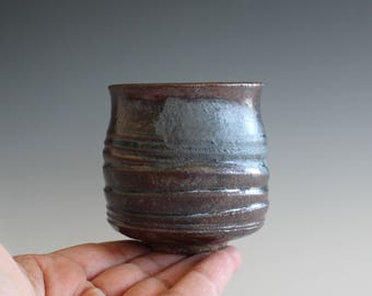 Yunomi, Tea Cup, handmade ceramic tea cup, pottery cup, wheel thrown, ceramics and pottery, cup by Kazem Arshi