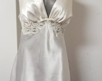 Vintage Jones New Your Bridal Nightgown Baby Dolls Large #083